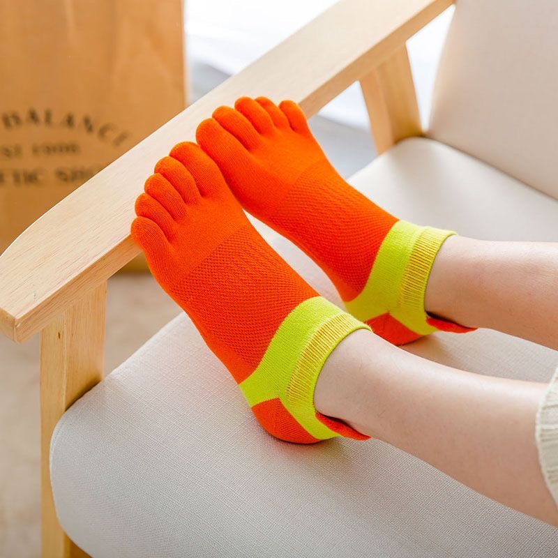 5 Pairs Women Five Toe Socks S - Toe Sock Split 评论和价格