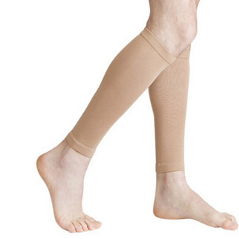 2pcs/lot Elastic Open Toe Knee - Compression Sleeve Calf 评论和价格